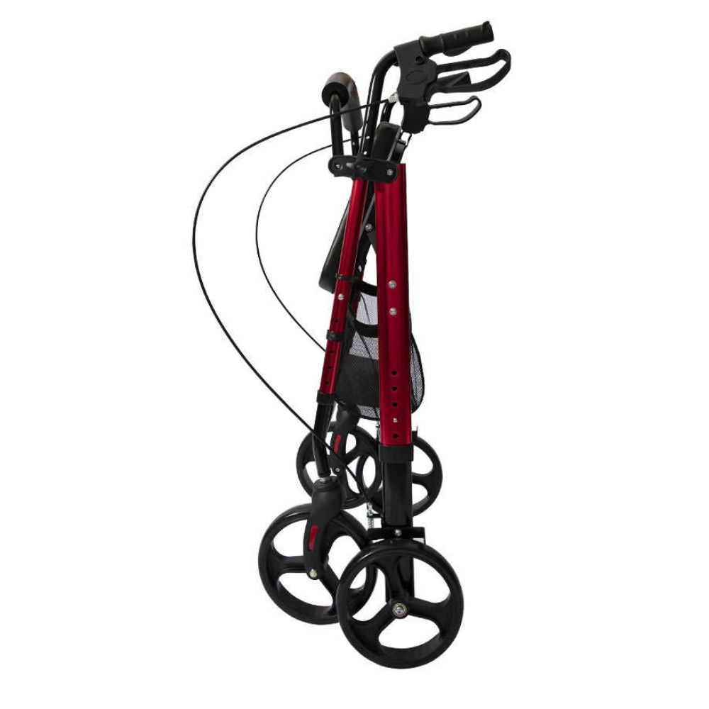 LightWeight Foldable Rollator Walker with Seat