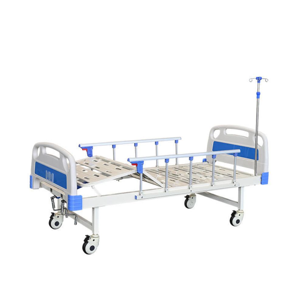 Adjustable 2 Functions Manual Clinic Hospital Ward Bed